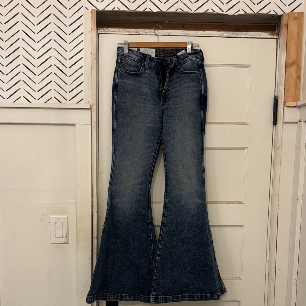 Classic Blue Flare Jeans for Women